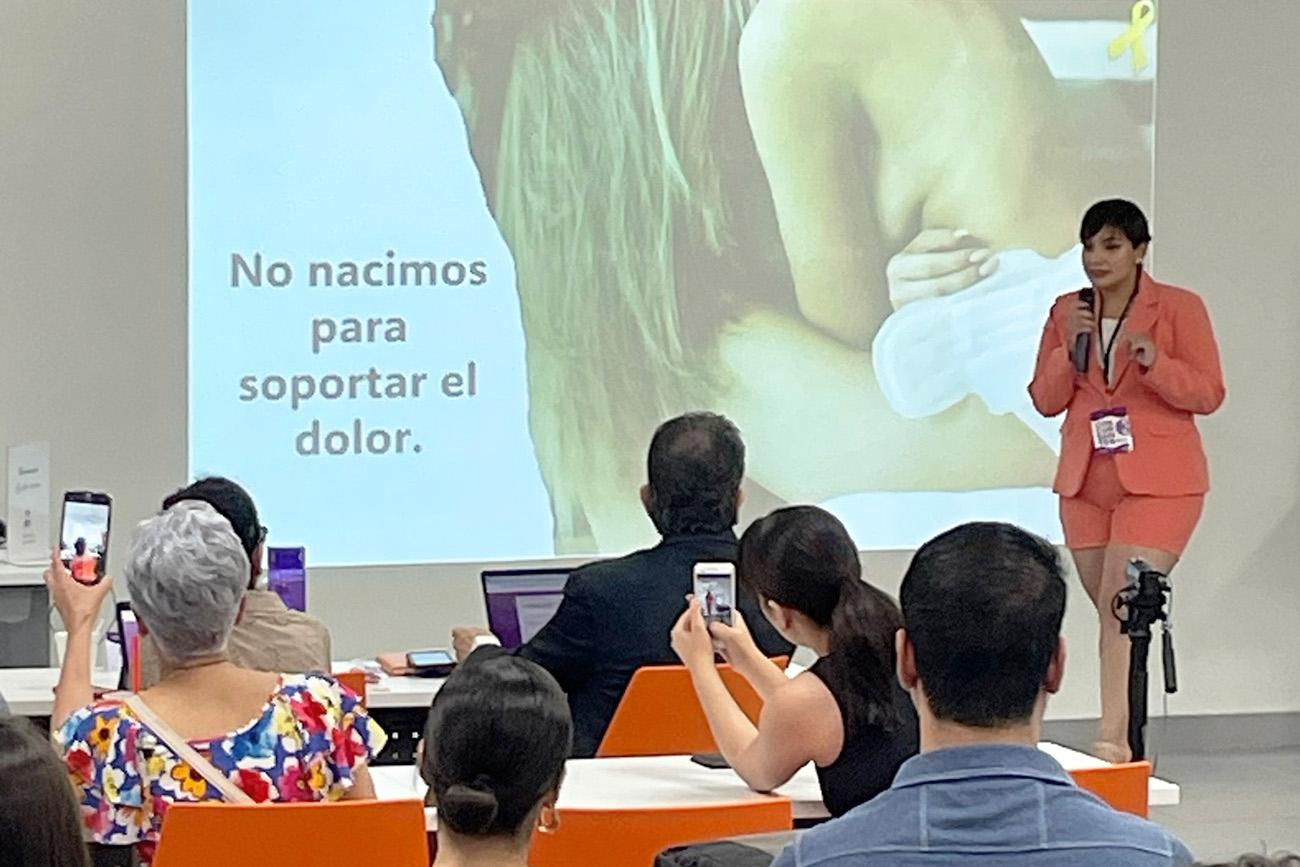 First slide